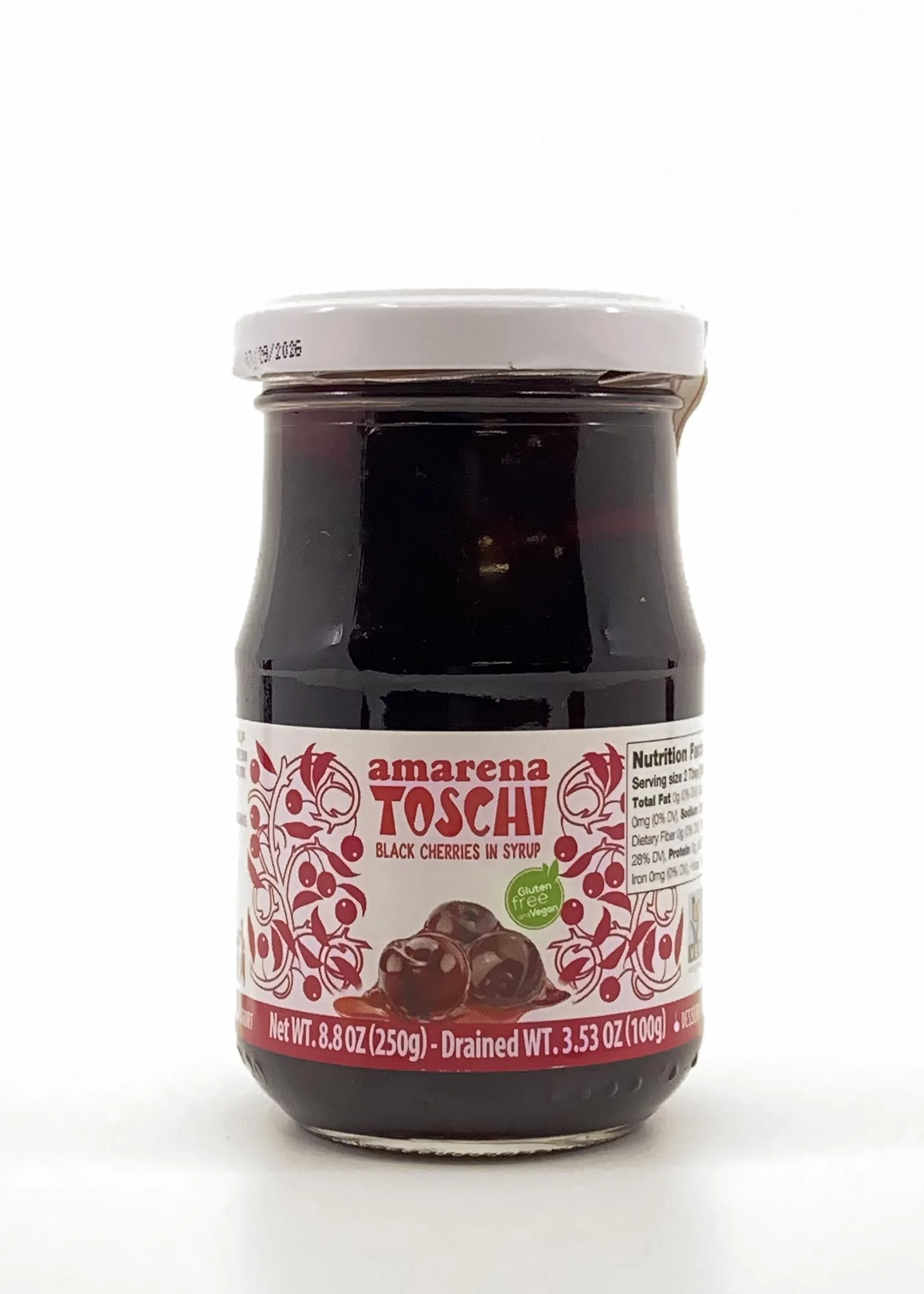 Amarena - Toschi Black Cherries in Syrup