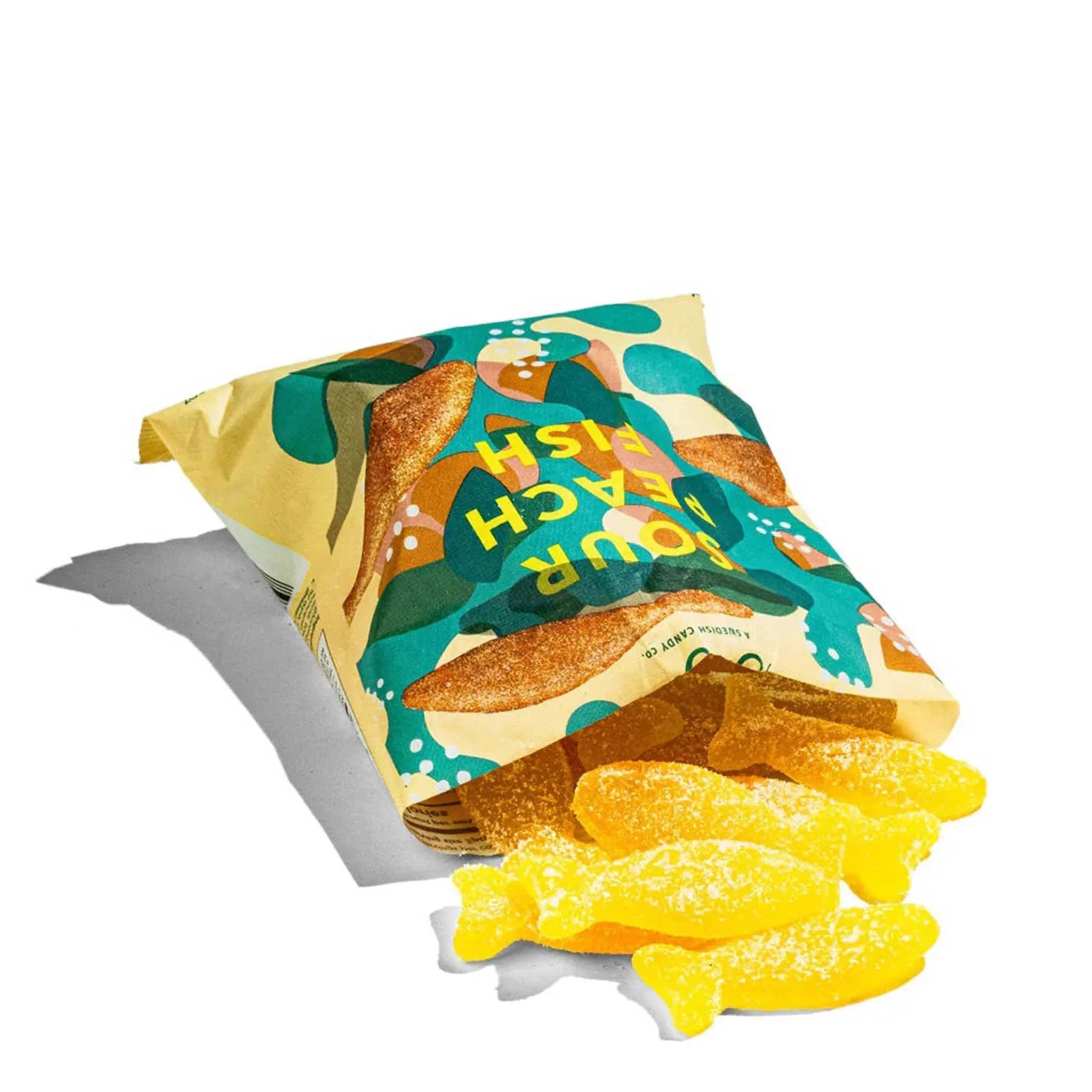 BonBon - Sour Peach Fish - Swedish Candy - 5.2oz