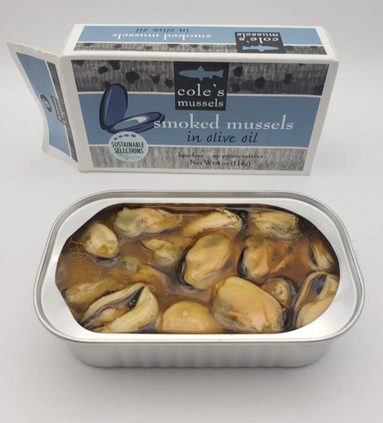 Cole's - Smoked Mussels in Olive Oil