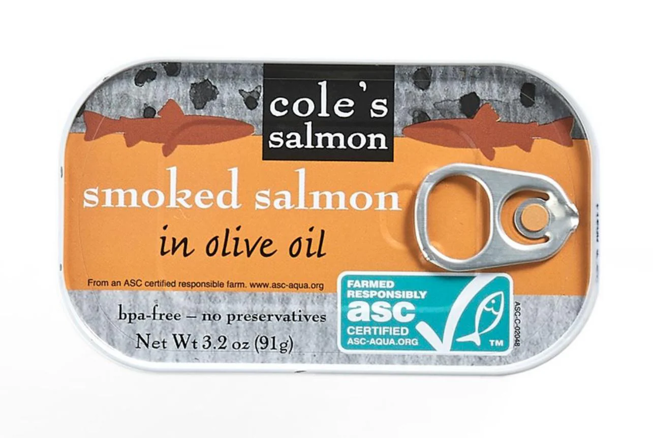 Cole's - Smoked salmon in olive oil