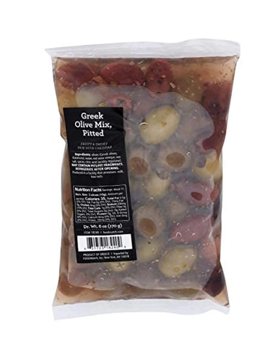 Divina - Greek Olive Mix - Pitted 6oz