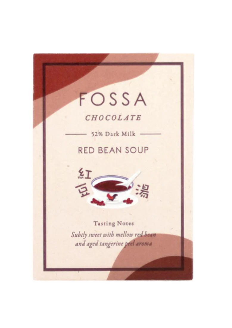 Fossa - Red Bean Soup Chocolate Bar