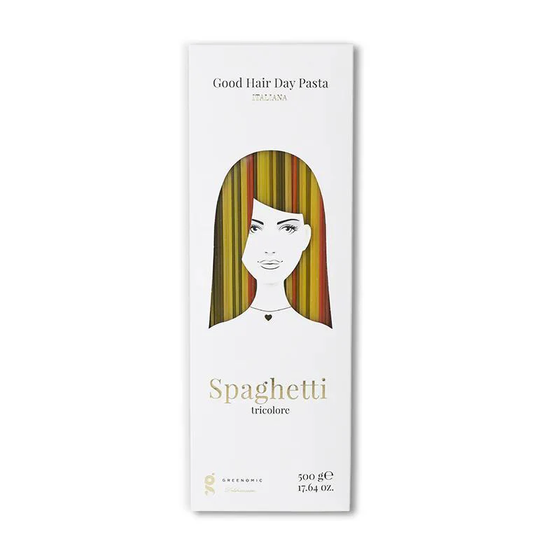 Good Hair Day Pasta - Spaghetti (Tri-color)