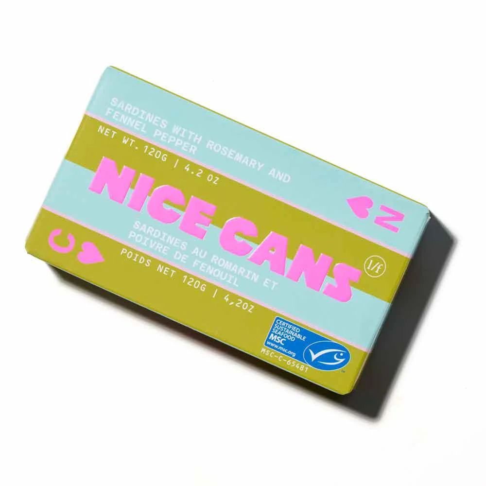 Nice Cans - Sardines with Rosemary and Fennel Pepper