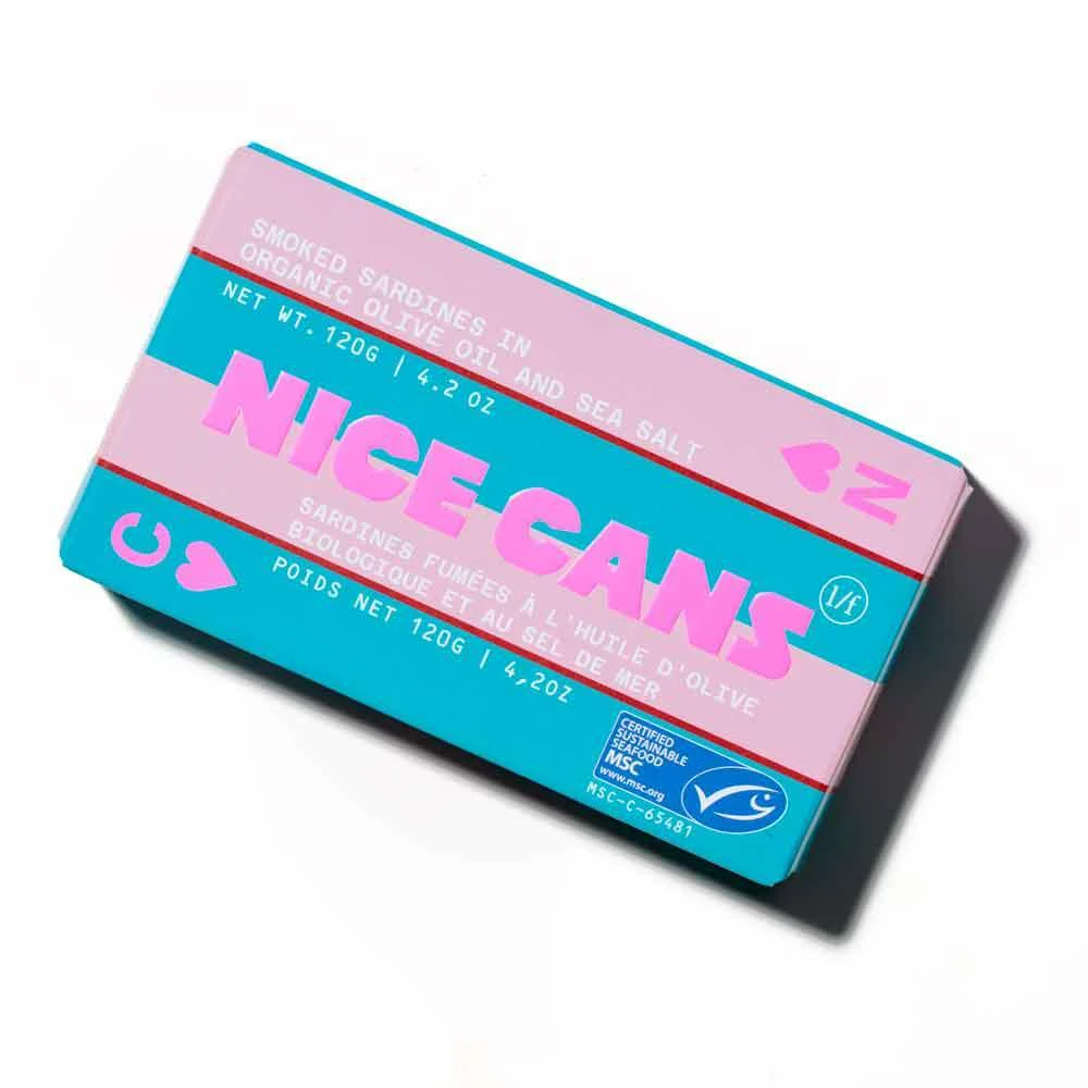 Nice Cans - Smoked Sardines in Organic Olive Oil & Sea Salt