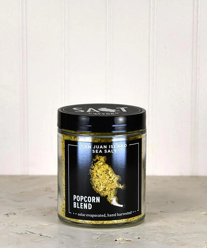 San Juan Island Sea Salt - Popcorn Blend (Jar)