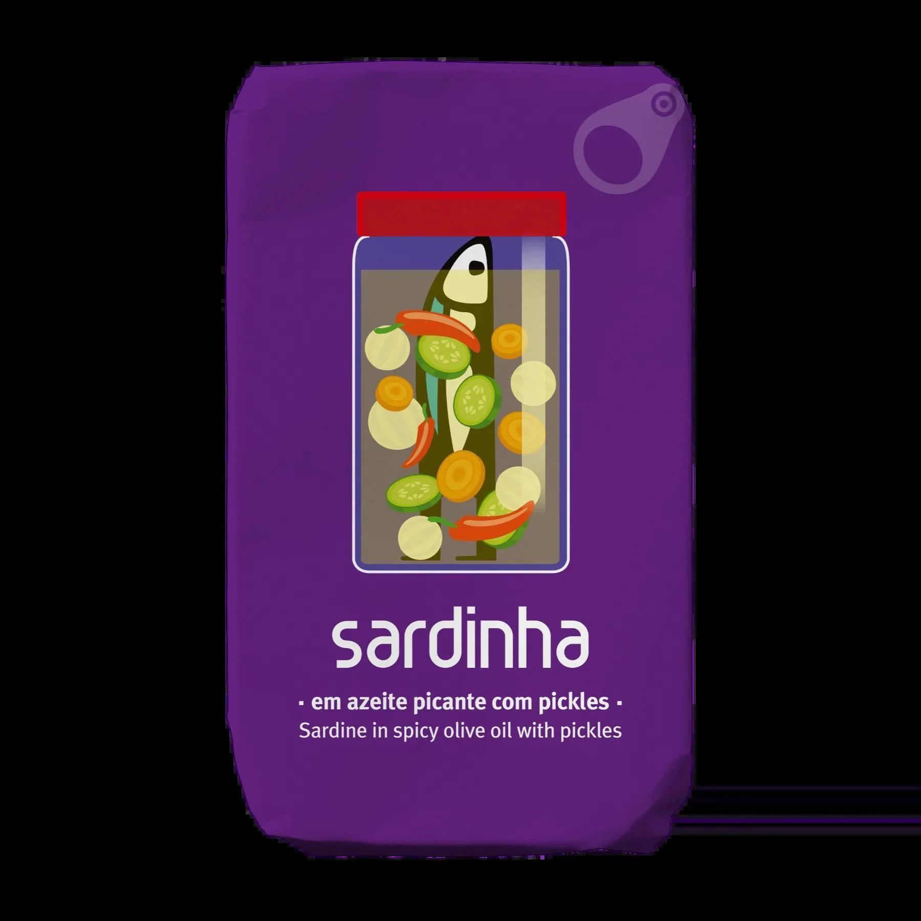 Sardinha - Sardines with Pickles and Spicy Olive Oil
