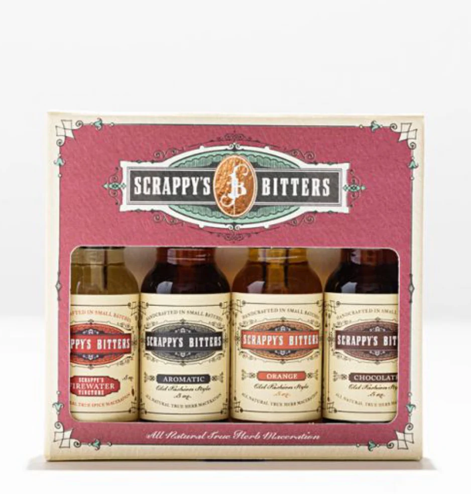 Scrappy’s Bitters - Mini Essentials 4 pack .5 oz